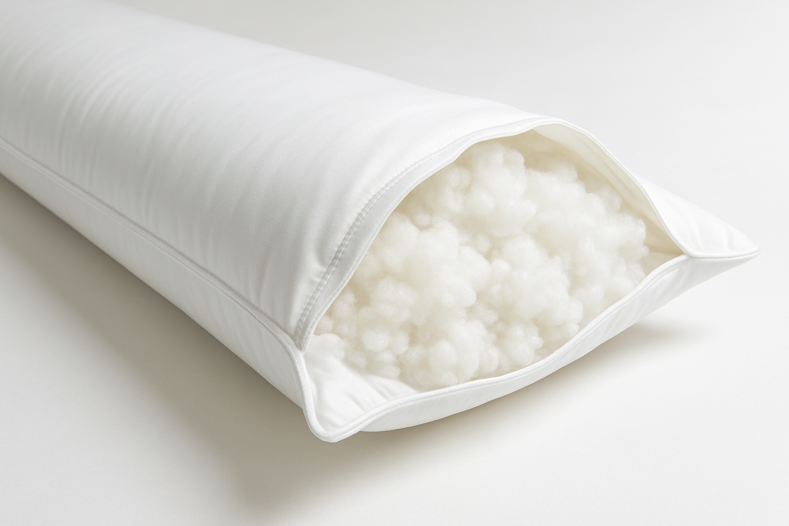 Close-up of Body Pillow Filling